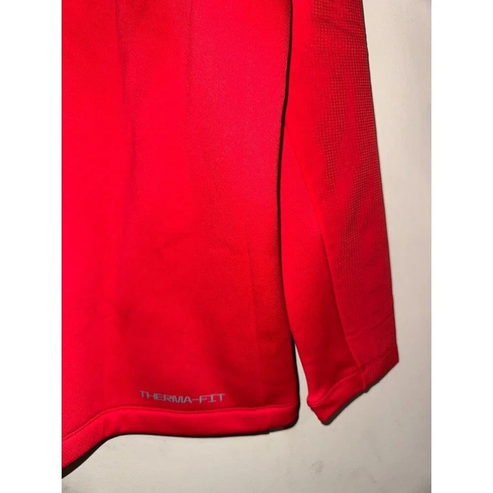 Nike UGA Georgia Bulldogs Team Issue On-Field Therma-FIT Sweatshirt Men's L NCAA